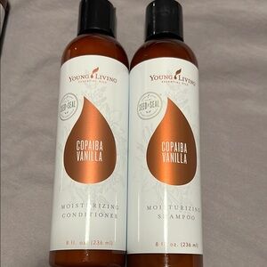 Young Living Copaiba Vanilla Shampoo and Conditioner Set